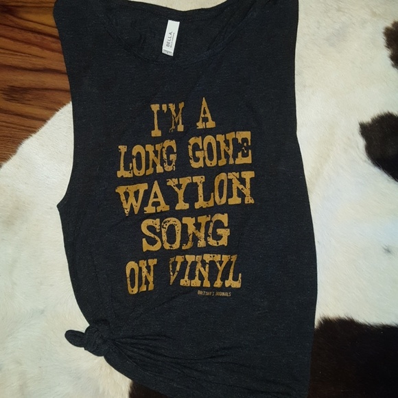 Boutique brand Tops - Country Muscle Tank